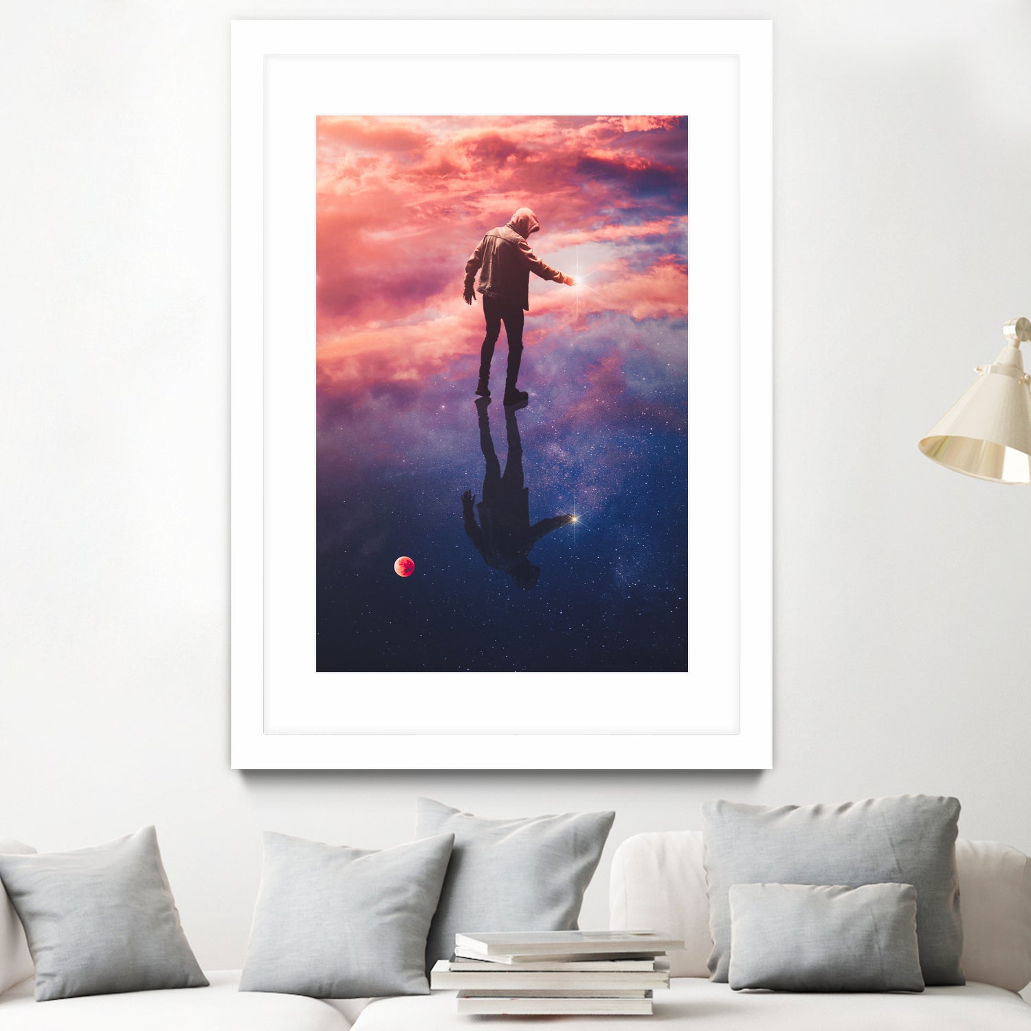 Star Catcher by Annisa Tiara Utami on GIANT ART - fuchsia photo manipulation