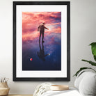 Star Catcher by Annisa Tiara Utami on GIANT ART - fuchsia photo manipulation