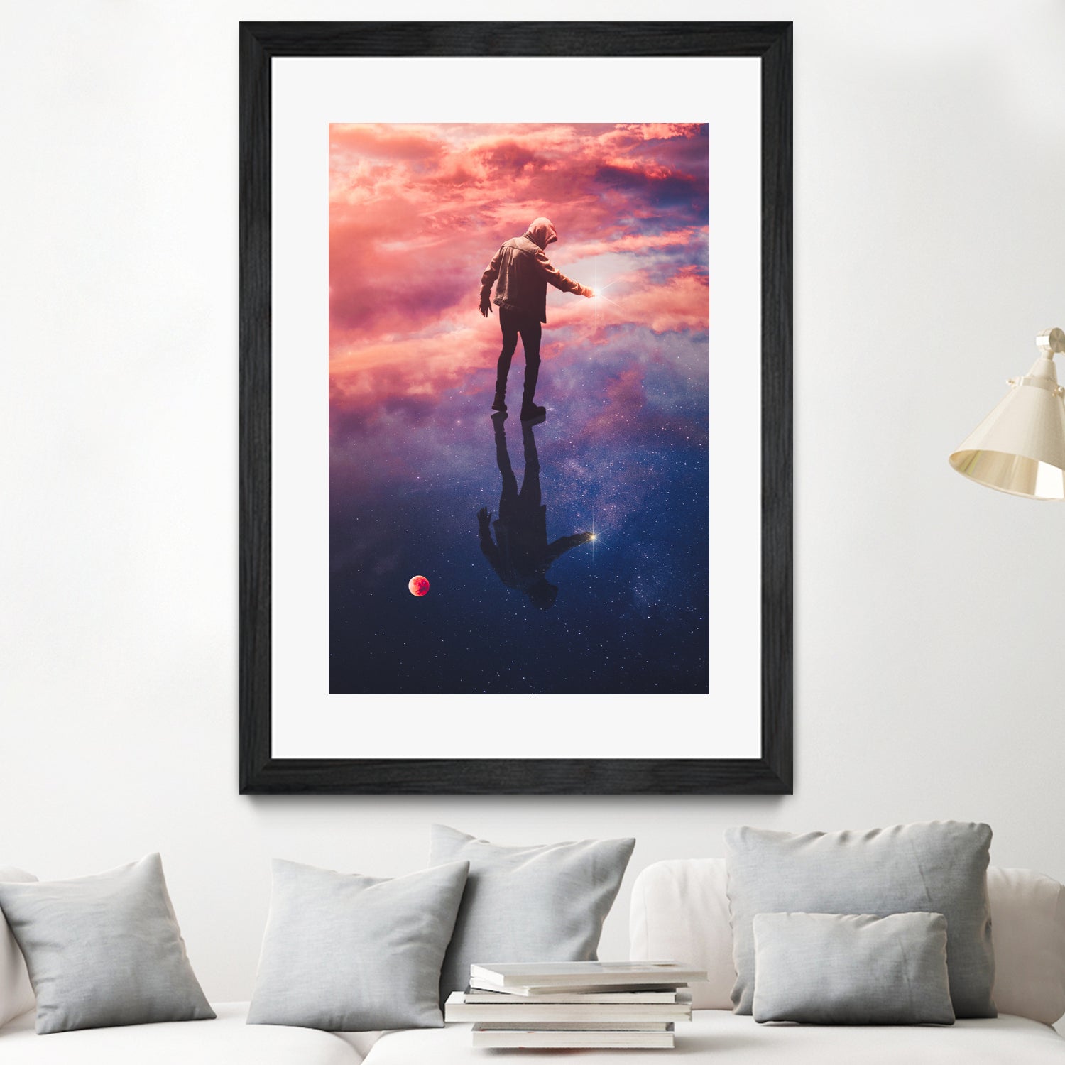 Star Catcher by Annisa Tiara Utami on GIANT ART - fuchsia photo manipulation