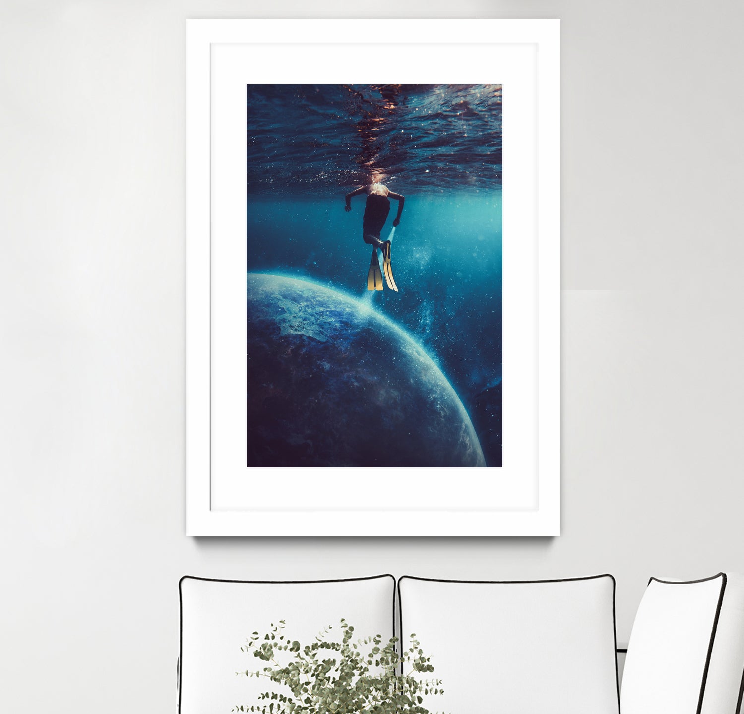 Another World by Annisa Tiara Utami on GIANT ART - blue photo manipulation