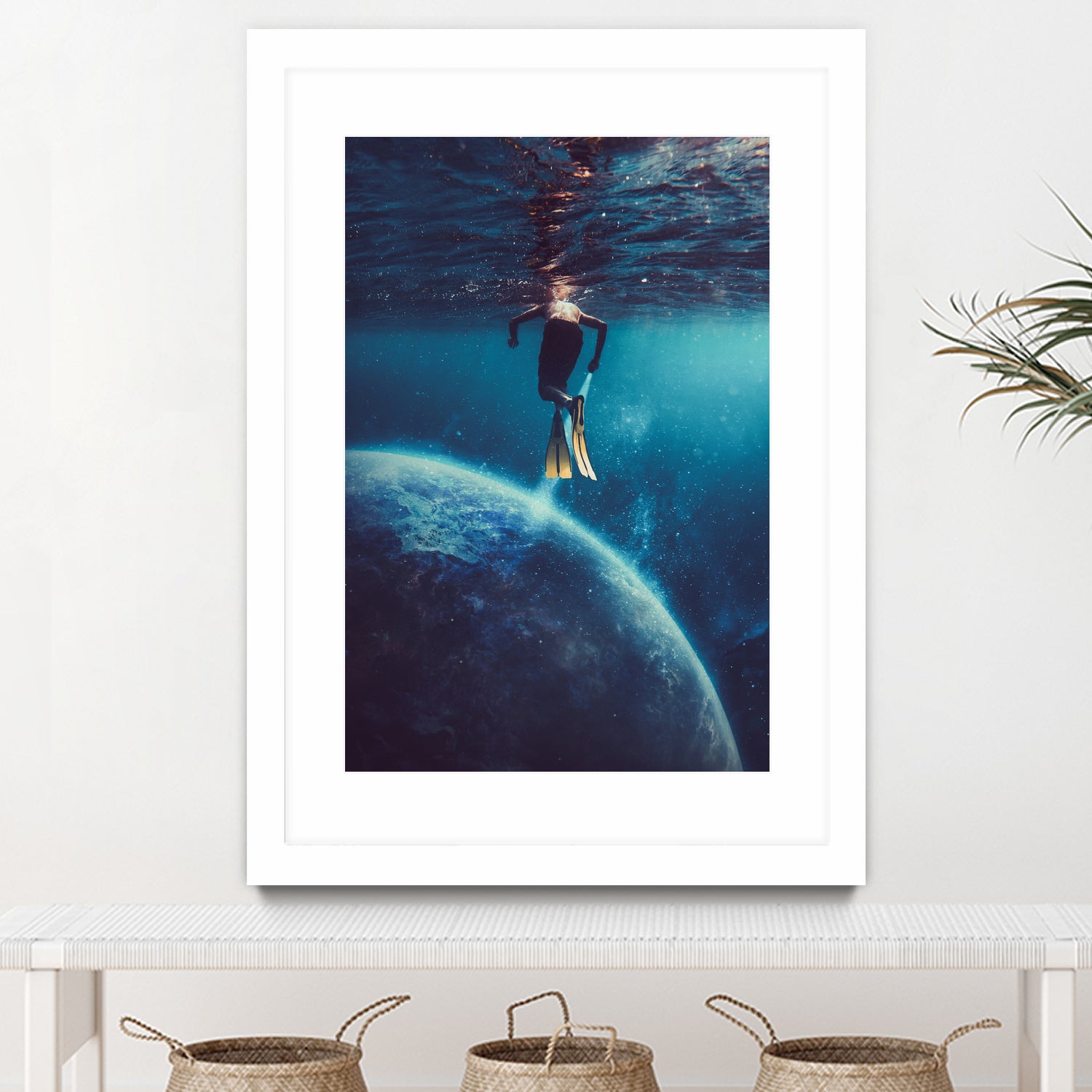 Another World by Annisa Tiara Utami on GIANT ART - blue photo manipulation