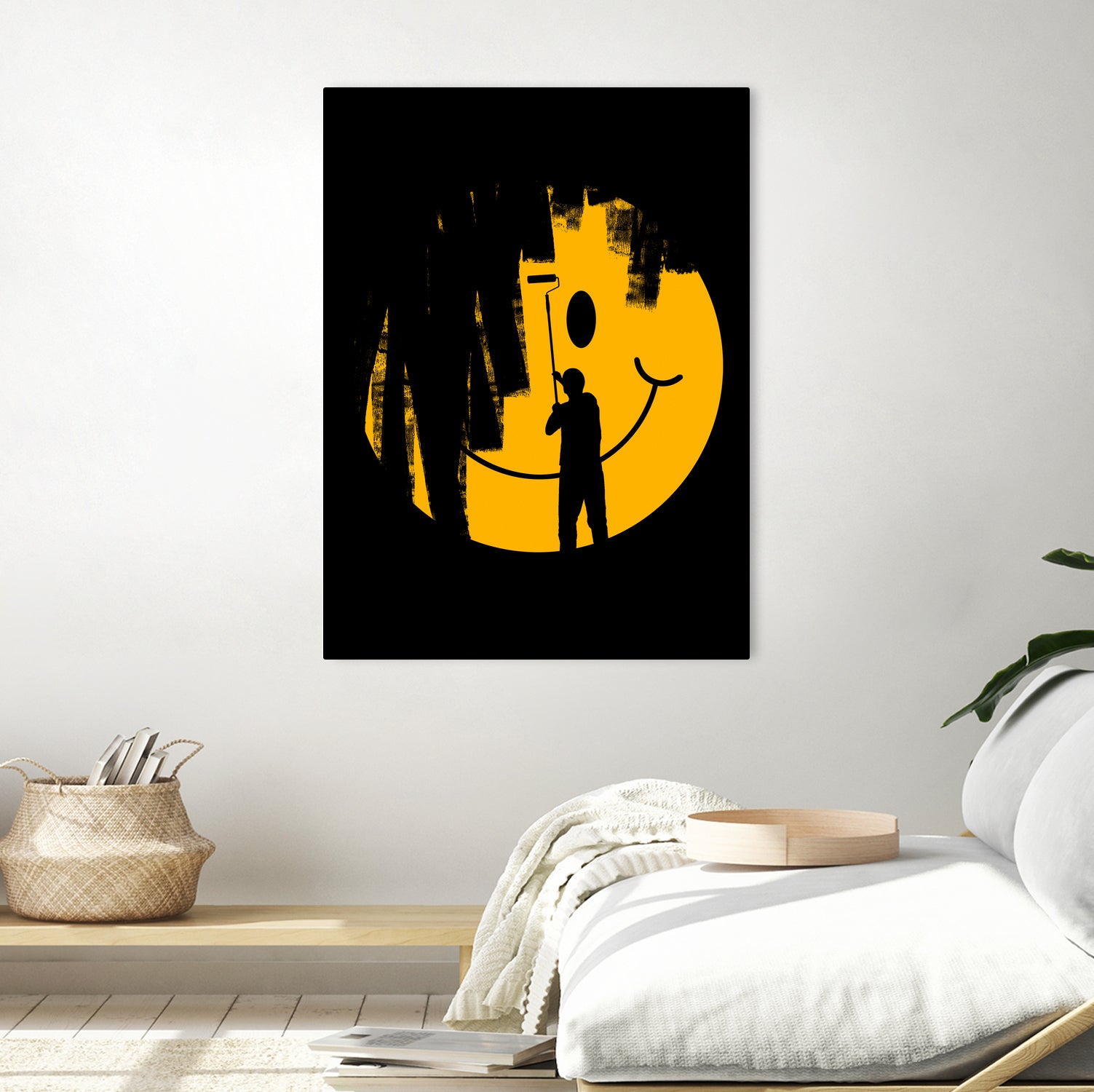 Unhappy by rob dobi on GIANT ART - yellow digital drawing