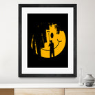 Unhappy by rob dobi on GIANT ART - yellow digital drawing