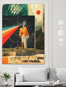 You can Make it Right by Frank Moth on GIANT ART - yellow photo illustration