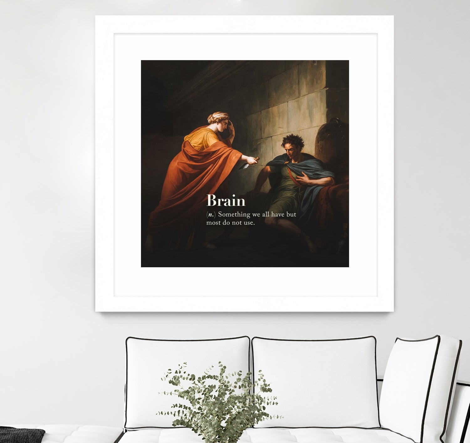 Brain by Mehmet Geren on GIANT ART - orange photo manipulation