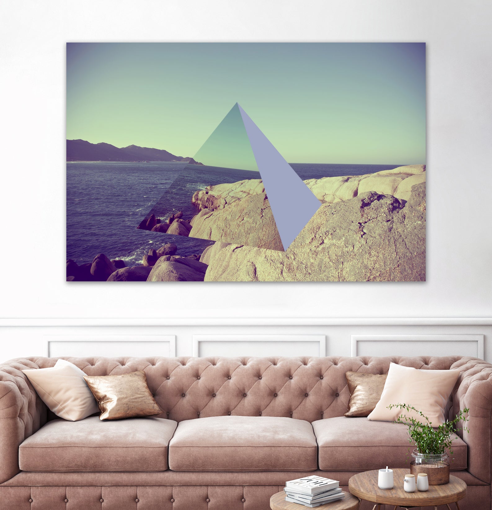 Travellers Triangle 02 by David Copithorne on GIANT ART - brown 3d art