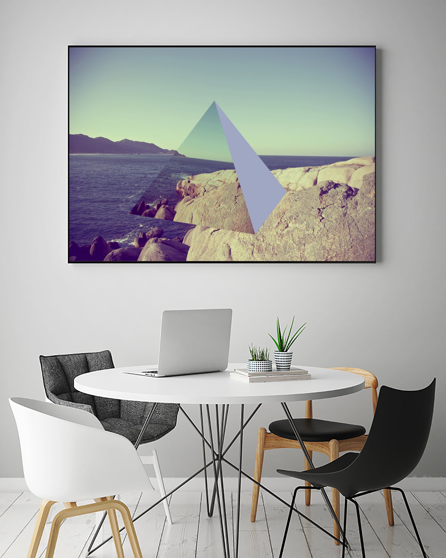 Travellers Triangle 02 by David Copithorne on GIANT ART - brown 3d art