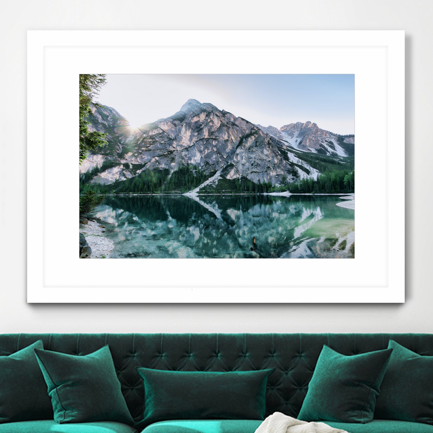 Scenic View of the Mountains by Mohd Azhari Enuar on GIANT ART - blue photo manipulation