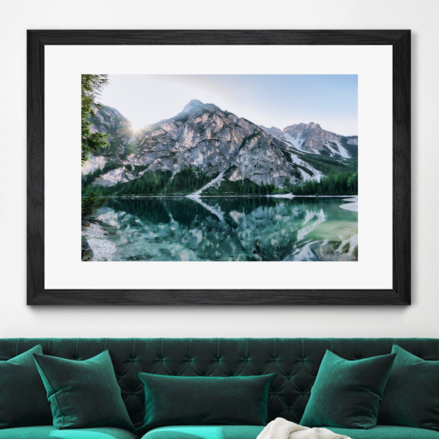 Scenic View of the Mountains by Mohd Azhari Enuar on GIANT ART - blue photo manipulation