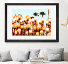 Urban Lights at LACMA art museum, Los Angeles by sutee monchitnukul on GIANT ART - orange photo manipulation