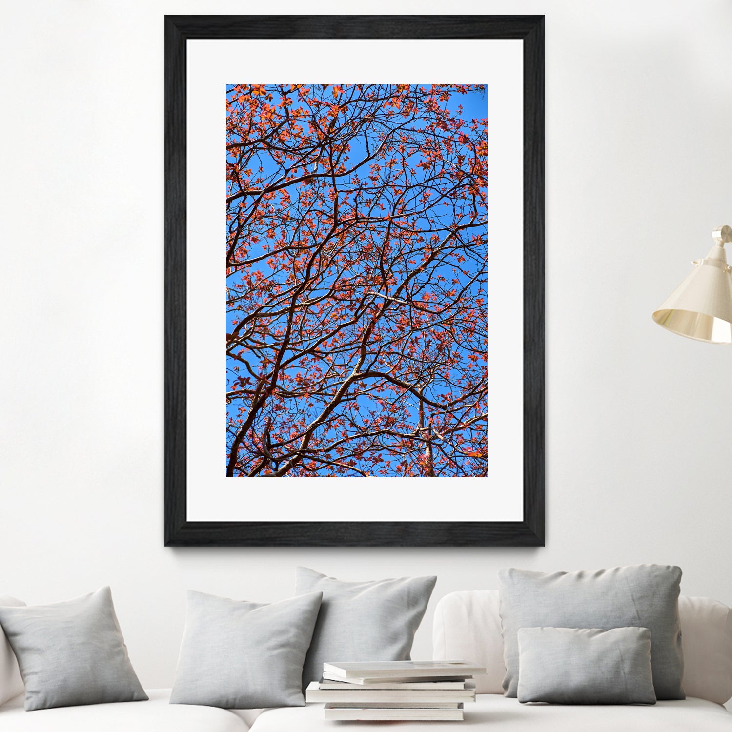 The red leaves in the early spring by Studio OMG on GIANT ART - red photo illustration