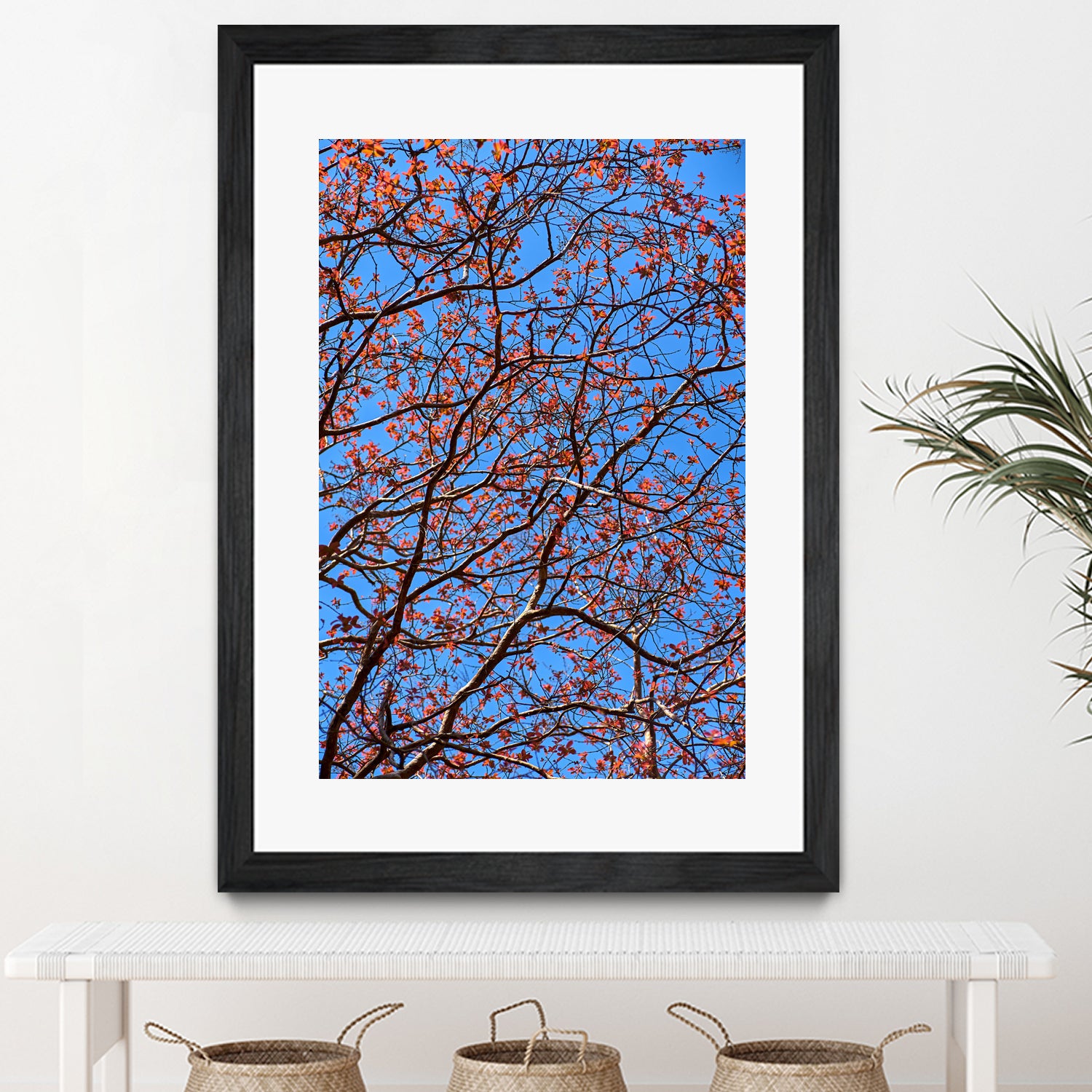 The red leaves in the early spring by Studio OMG on GIANT ART - red photo illustration