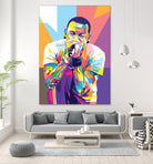 Chester Bennington by Art Style on GIANT ART - white digital drawing