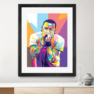 Chester Bennington by Art Style on GIANT ART - white digital drawing