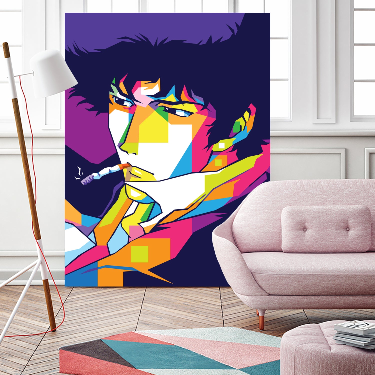 Spike Spiegel by Art Style on GIANT ART - white digital painting