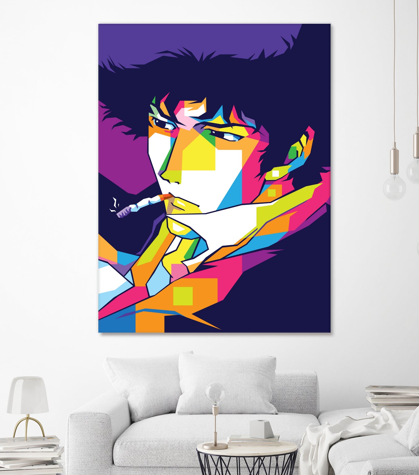 Spike Spiegel by Art Style on GIANT ART - white digital painting