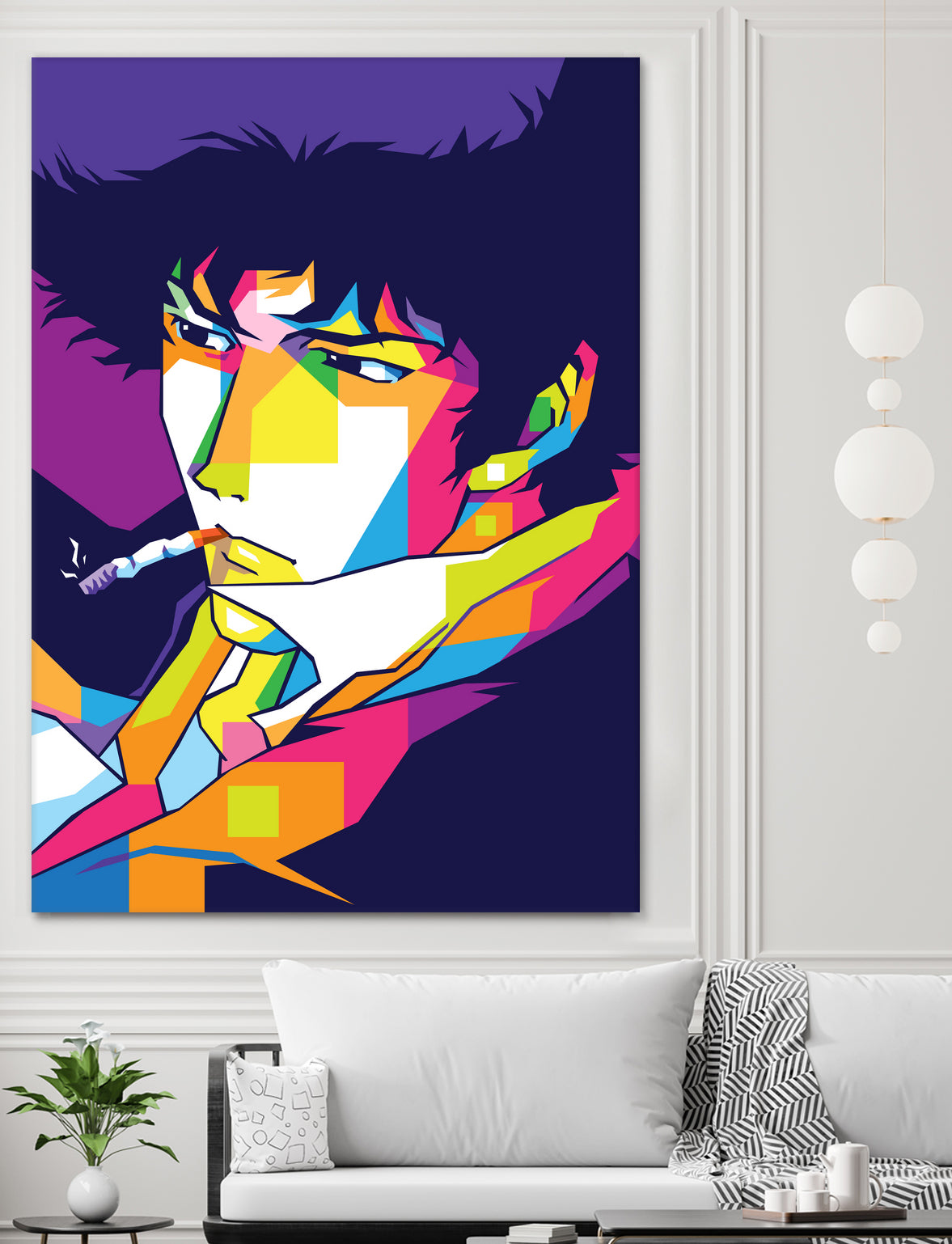 Spike Spiegel by Art Style on GIANT ART - white digital painting