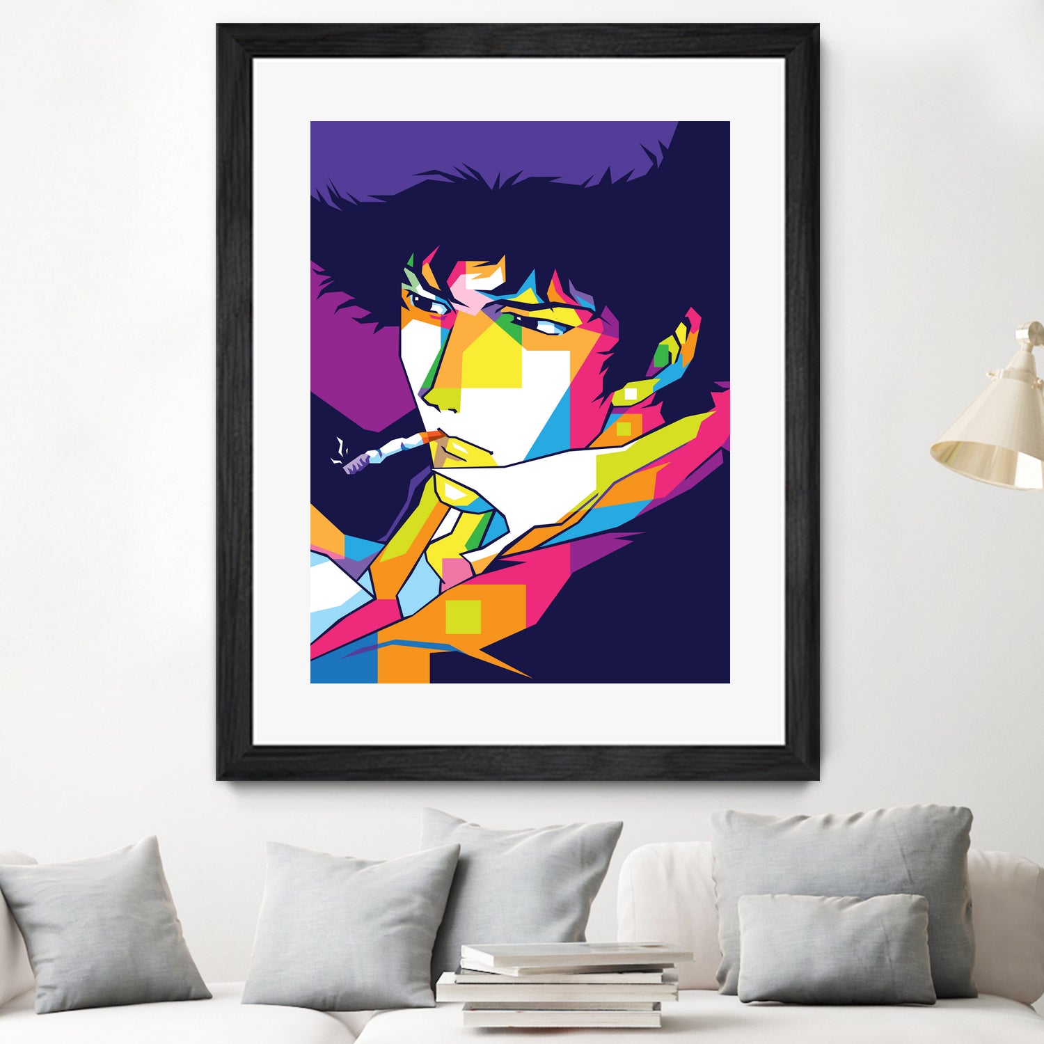 Spike Spiegel by Art Style on GIANT ART - white digital painting