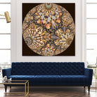 Hyperbolic Pebbles by Digital Crafts on GIANT ART - brown digital painting