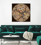 Hyperbolic Pebbles by Digital Crafts on GIANT ART - brown digital painting