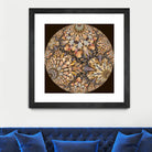 Hyperbolic Pebbles by Digital Crafts on GIANT ART - brown digital painting