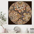 Hyperbolic Pebbles by Digital Crafts on GIANT ART - brown digital painting