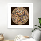 Hyperbolic Pebbles by Digital Crafts on GIANT ART - brown digital painting