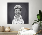 Doris Day by Rob Snow on GIANT ART - gray digital painting