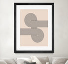 Mid century Modern Geometric by Akshay Mahatme on GIANT ART - black digital drawing