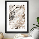 Abstract Marble Glam #4 #painting #wall #decor #art by Anita & Bella Jantz on GIANT ART - brown digital painting