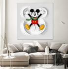 Snow Mickey by Florent Bodart on GIANT ART - digital painting