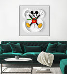 Snow Mickey by Florent Bodart on GIANT ART - digital painting