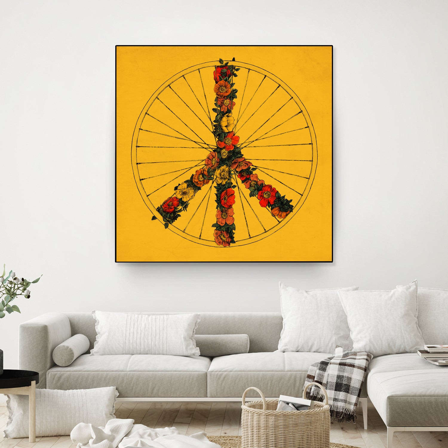 Peace & Bike (Colors) by Florent Bodart on GIANT ART - digital drawing