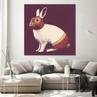 Lapin Catcheur (Rabbit Wrestler) by Florent Bodart on GIANT ART - digital drawing