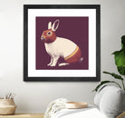 Lapin Catcheur (Rabbit Wrestler) by Florent Bodart on GIANT ART - digital drawing