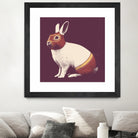 Lapin Catcheur (Rabbit Wrestler) by Florent Bodart on GIANT ART - digital drawing