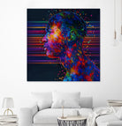 Abstract Jordan by Alessandro Pautasso on GIANT ART - fuchsia digital painting