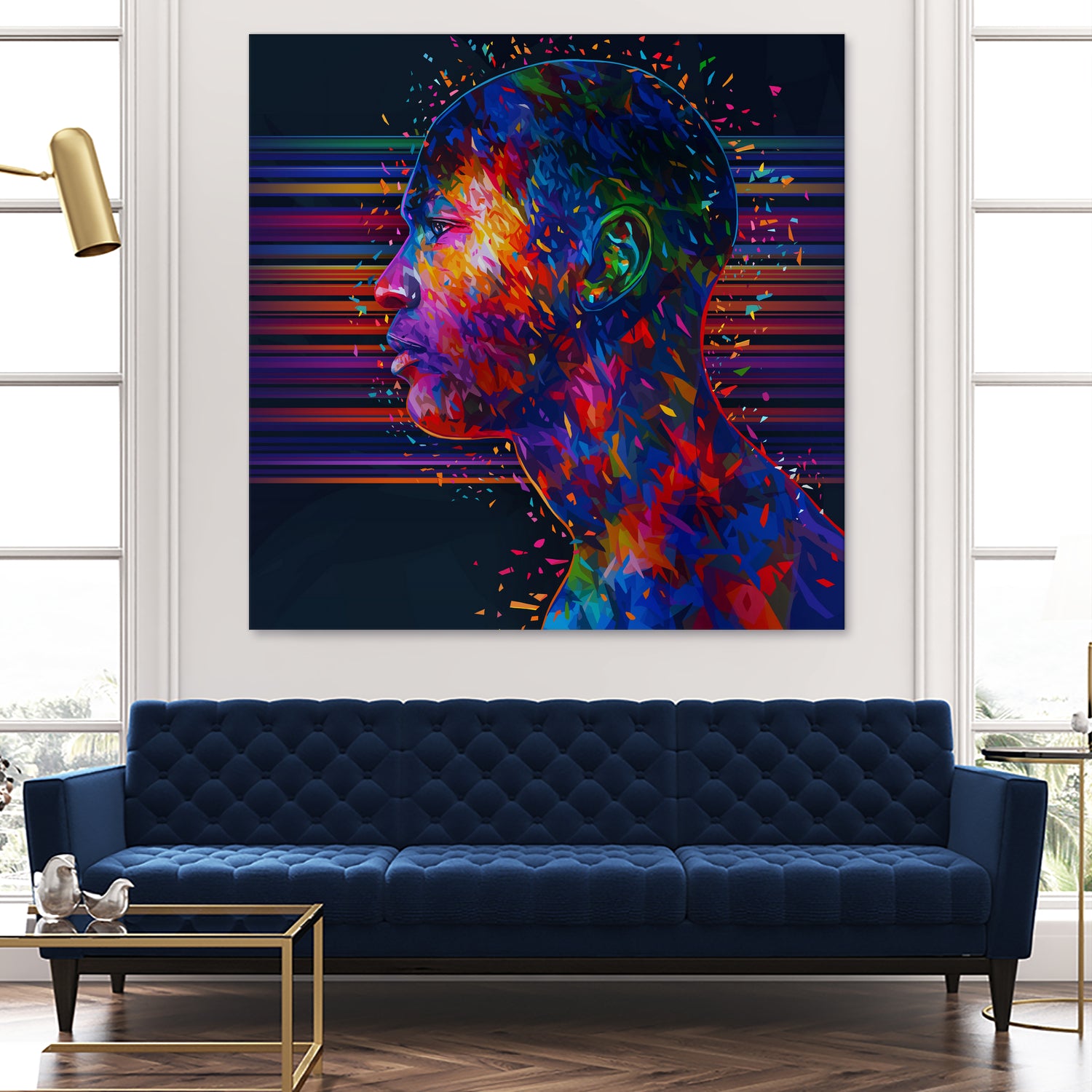 Abstract Jordan by Alessandro Pautasso on GIANT ART - fuchsia digital painting