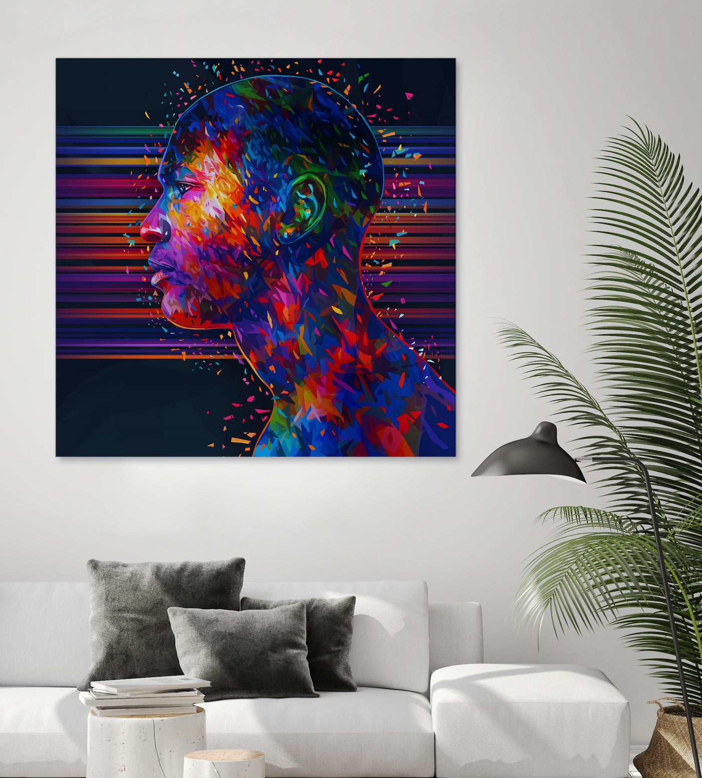 Abstract Jordan by Alessandro Pautasso on GIANT ART - fuchsia digital painting