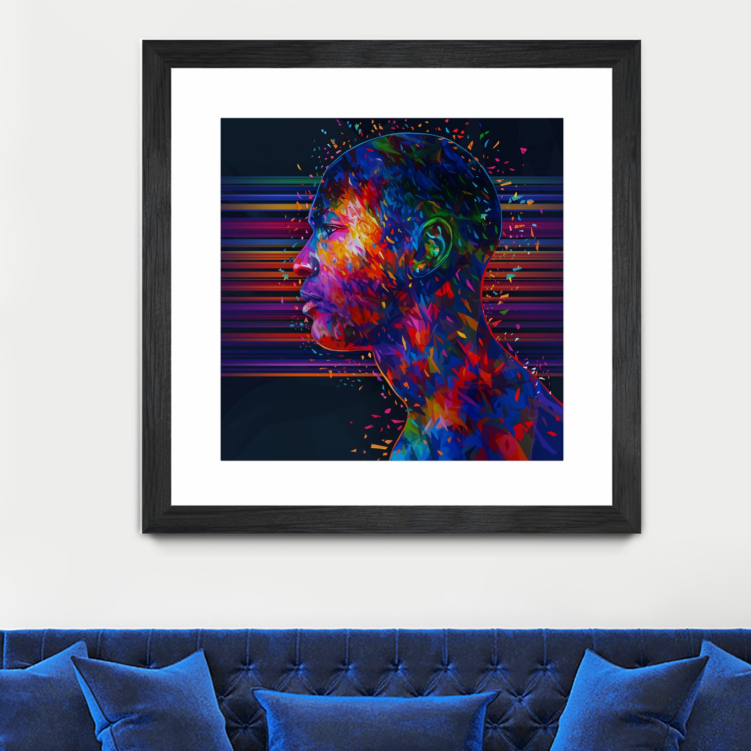 Abstract Jordan by Alessandro Pautasso on GIANT ART - fuchsia digital painting