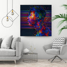 Abstract Jordan by Alessandro Pautasso on GIANT ART - fuchsia digital painting