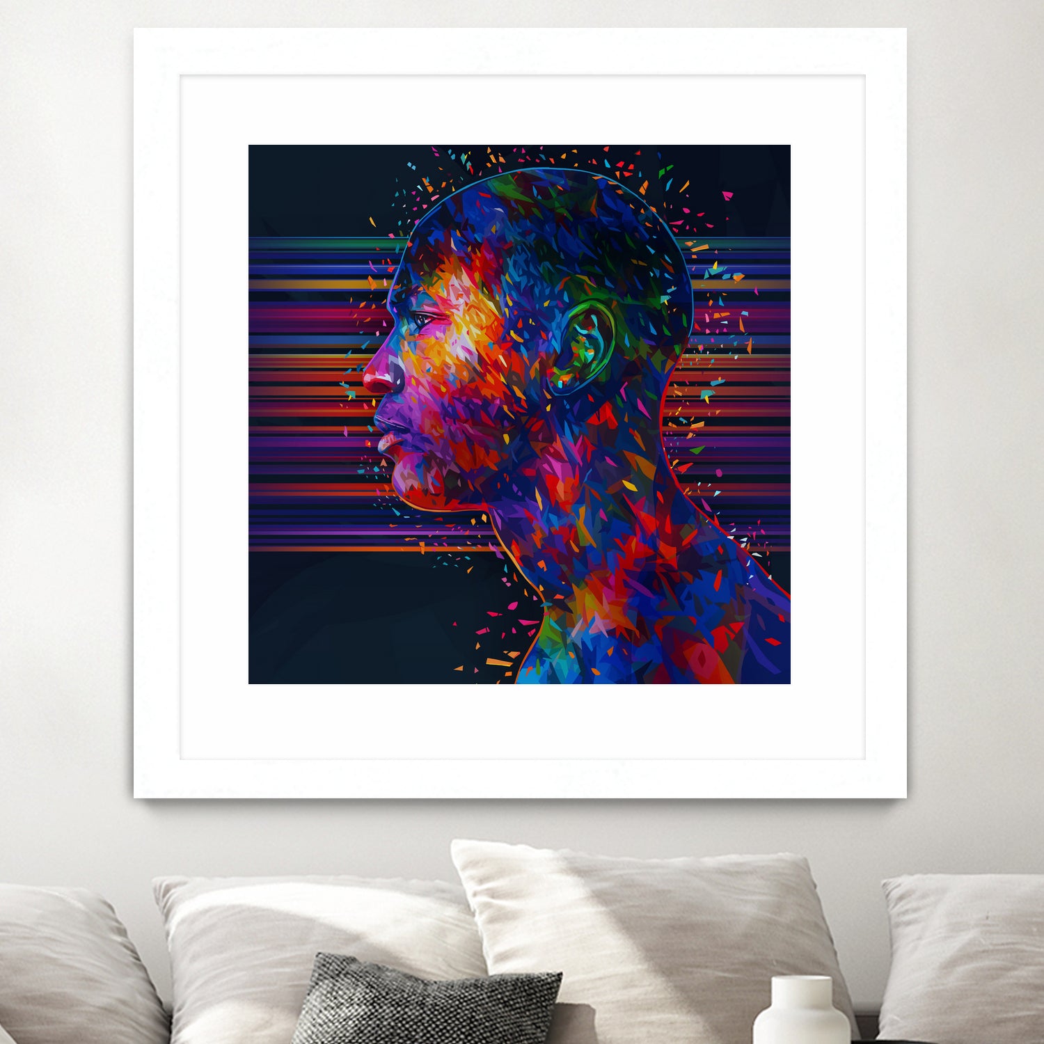 Abstract Jordan by Alessandro Pautasso on GIANT ART - fuchsia digital painting