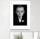 Peter Lorre by Rob Snow on GIANT ART - black digital painting