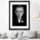 Peter Lorre by Rob Snow on GIANT ART - black digital painting