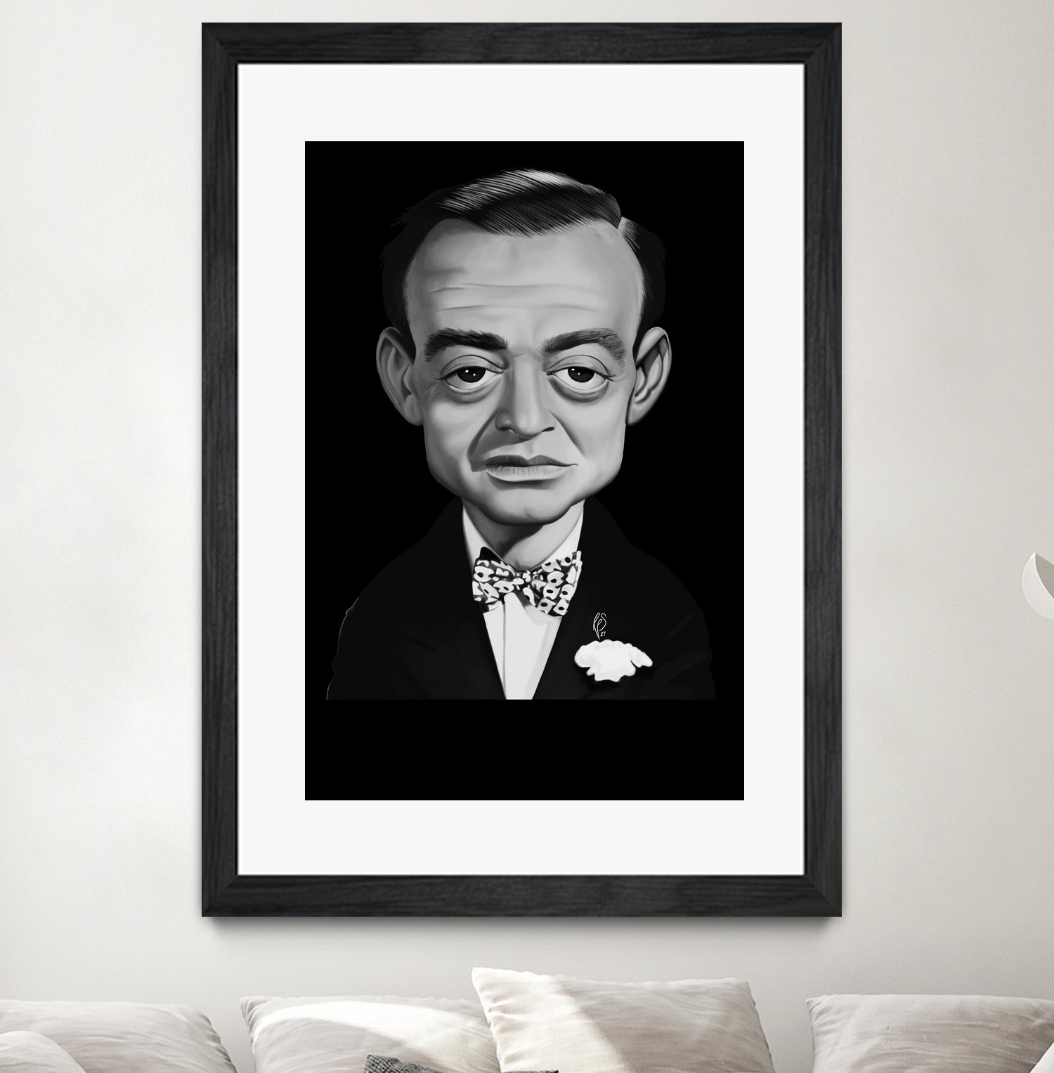 Peter Lorre by Rob Snow on GIANT ART - black digital painting