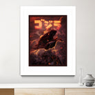 GODZILLA by Ibal Hirata on GIANT ART - black digital painting