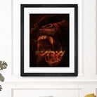 KING KONG - KING OF THE MONSTERS by Ibal Hirata on GIANT ART - white digital painting