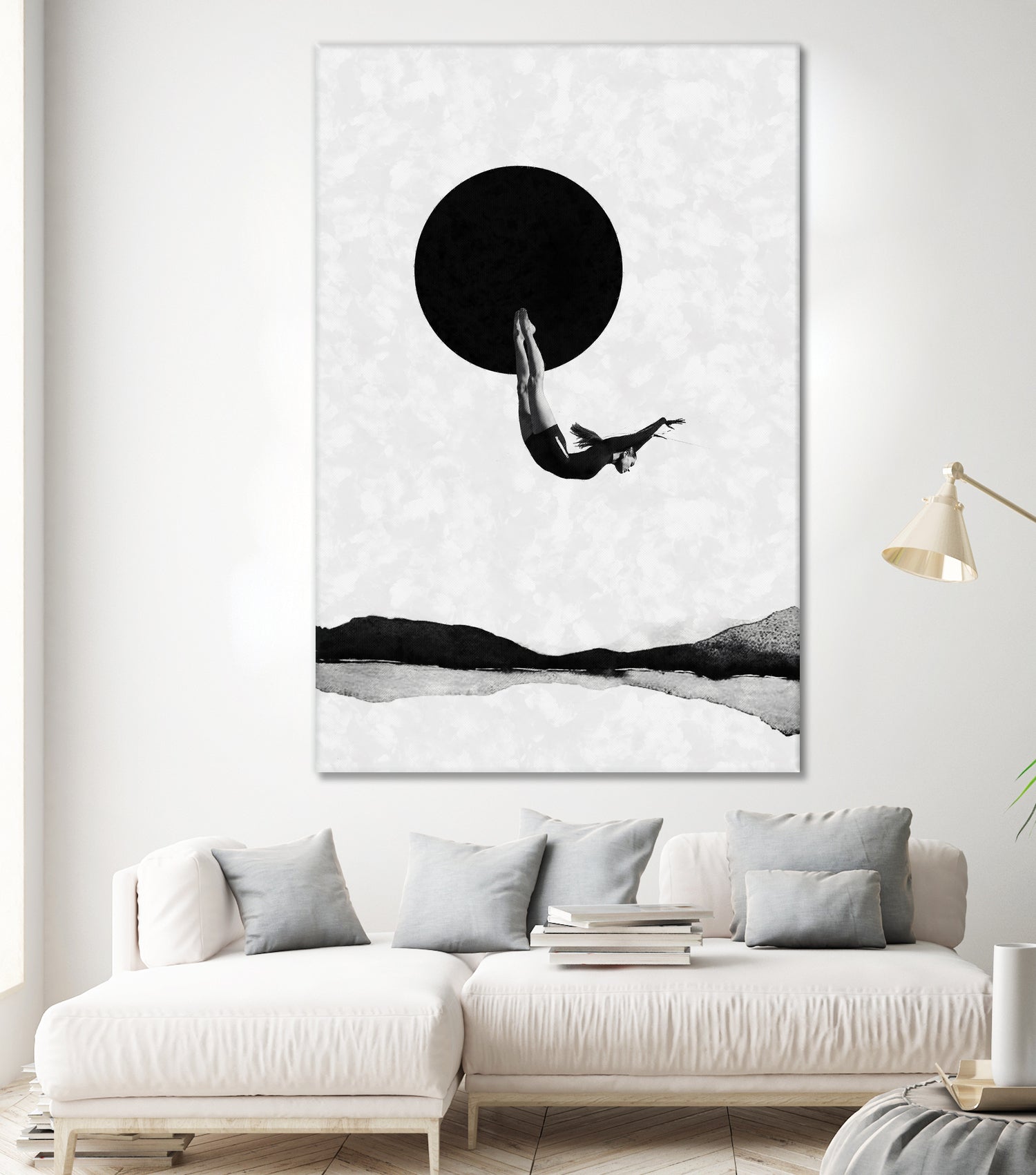 Taking the leap by Menelaos Trompoukis on GIANT ART - gray digital drawing