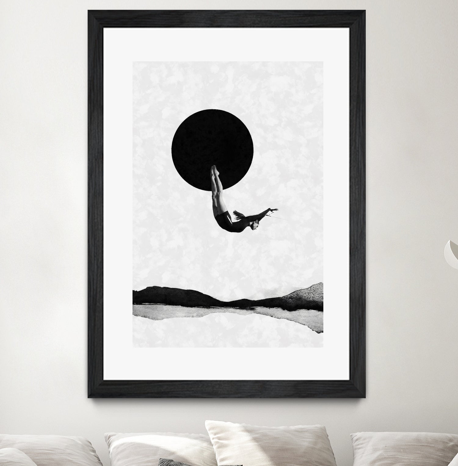 Taking the leap by Menelaos Trompoukis on GIANT ART - gray digital drawing