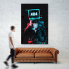 404 by Menelaos Trompoukis on GIANT ART - black digital painting